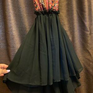 Sexy open back dress